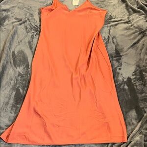 a new day Coral Midi Dress